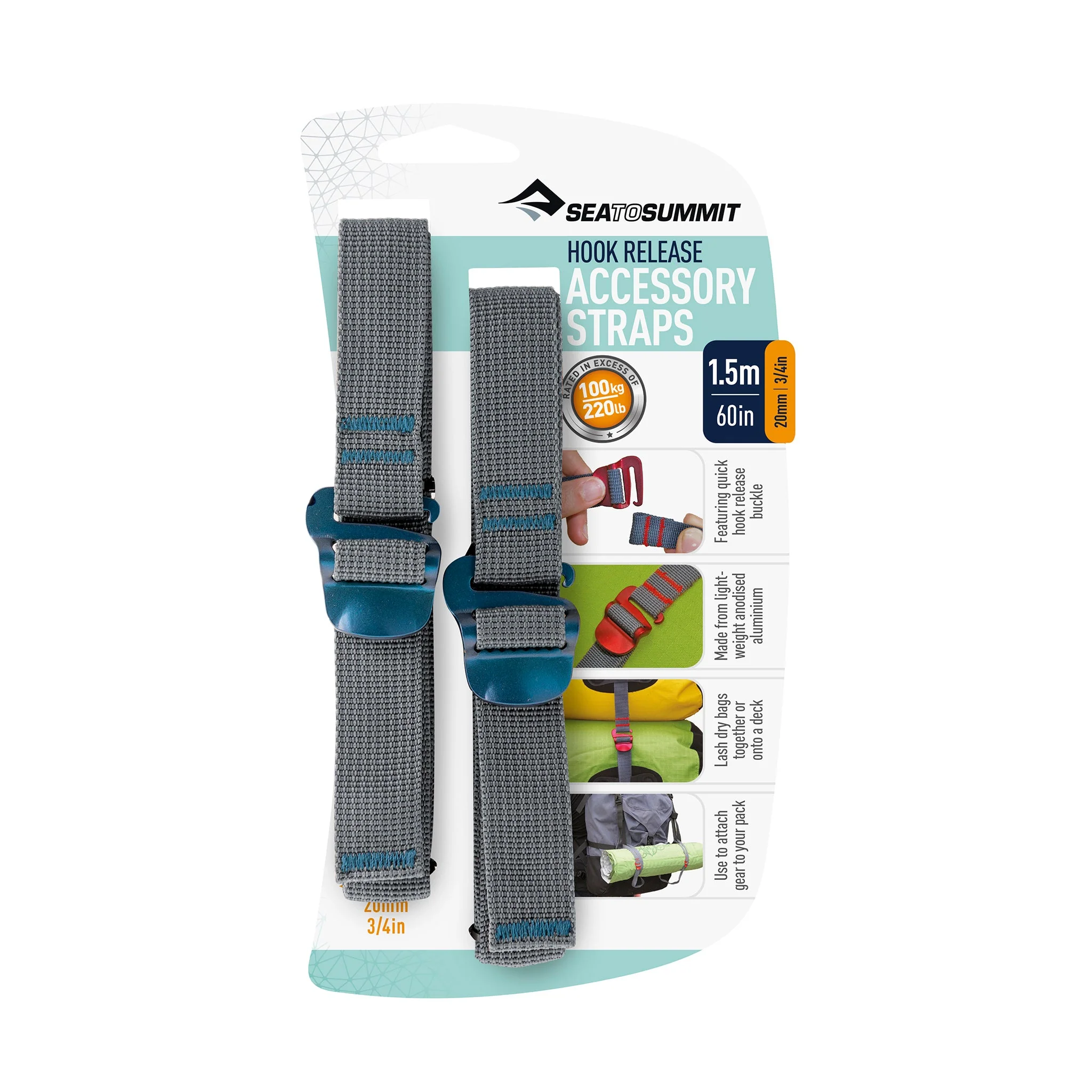 Accessory Straps with Hook Release (Like New) - Image 5
