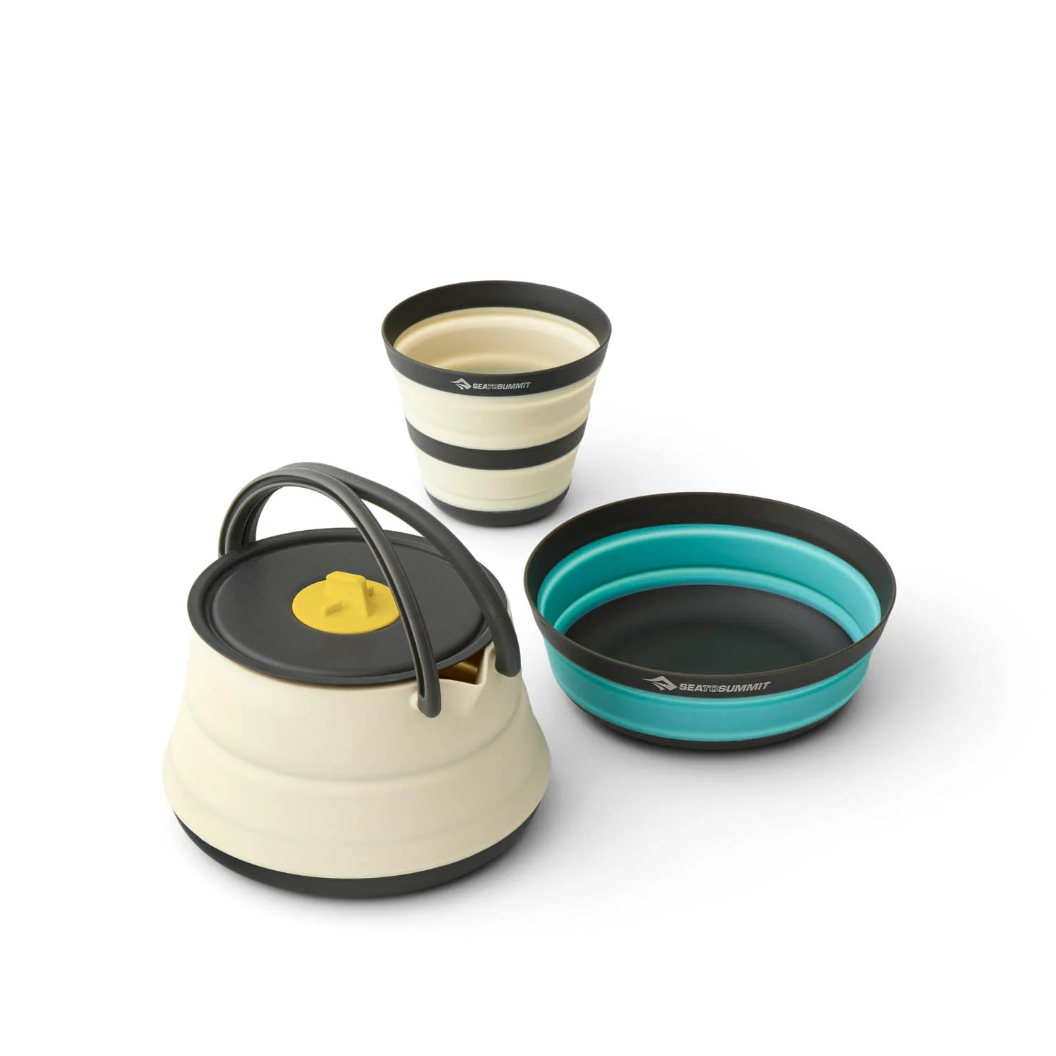 Frontier Ultralight Collapsible Kettle Cook Set with Cup & Bowl (Like New)