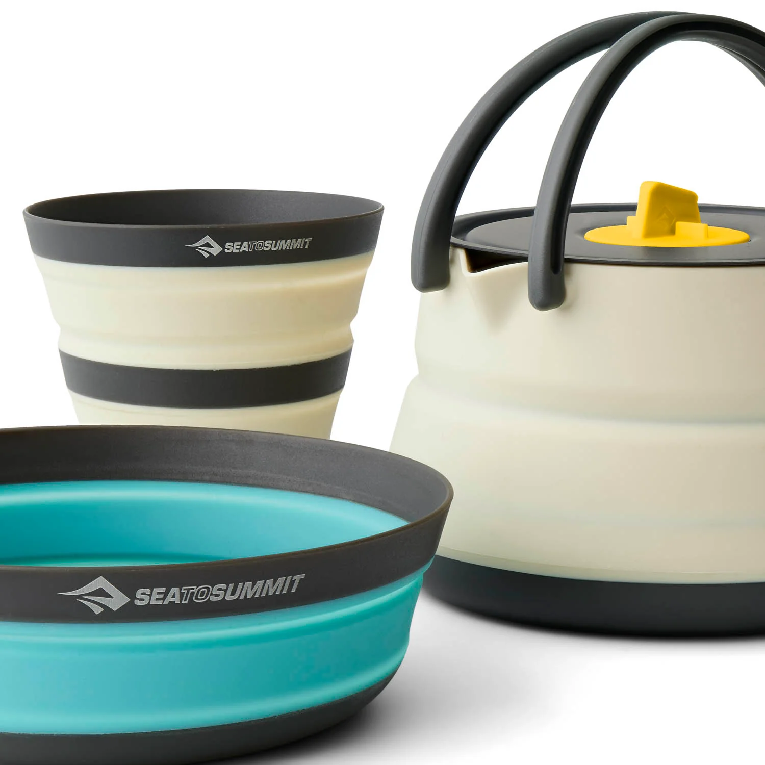 Frontier Ultralight Collapsible Kettle Cook Set with Cup & Bowl (Like New) - Image 2