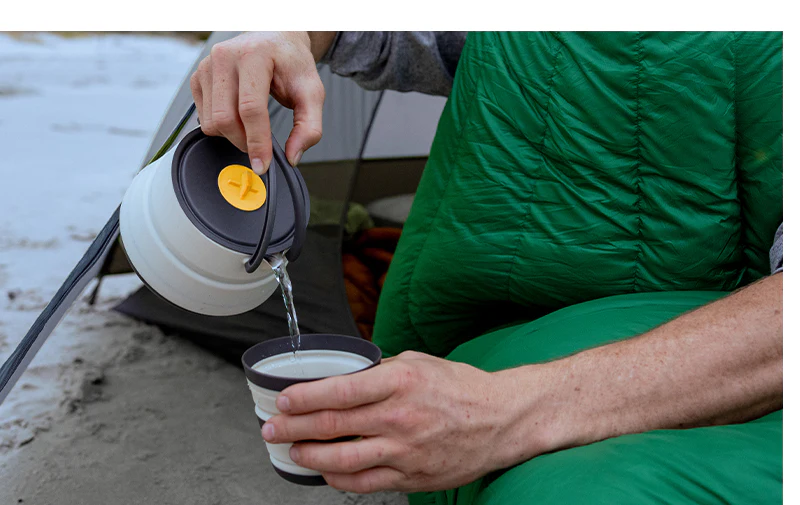 Frontier Ultralight Collapsible Kettle Cook Set with Cup & Bowl (Like New) - Image 5