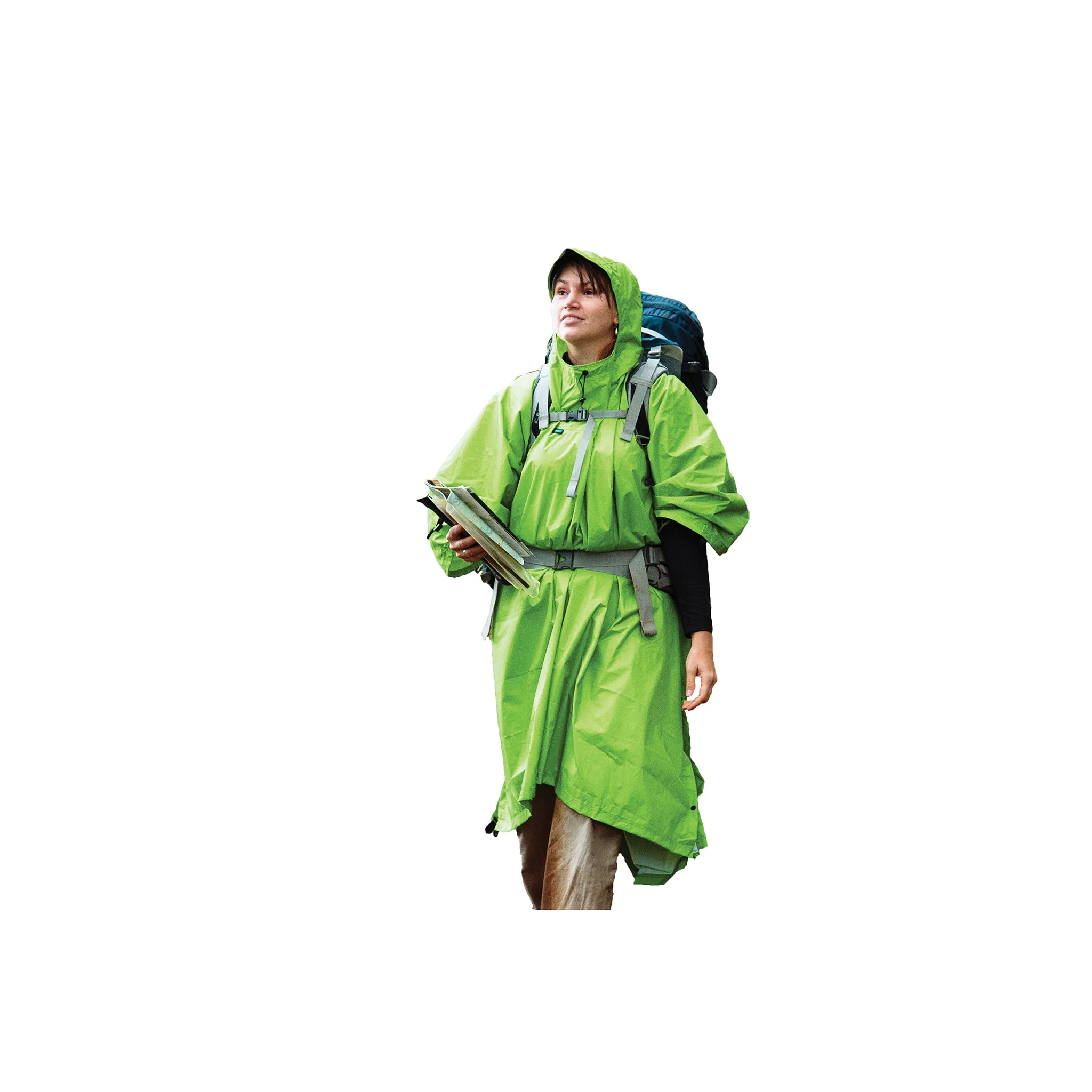 Nylon Tarp Poncho - Image 2