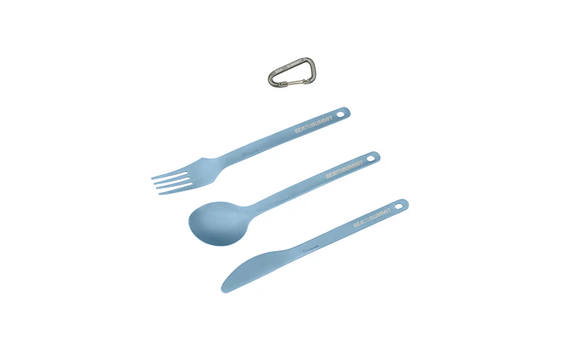 Titanium Spoon, Fork & Knife Set (Like New) - Image 7