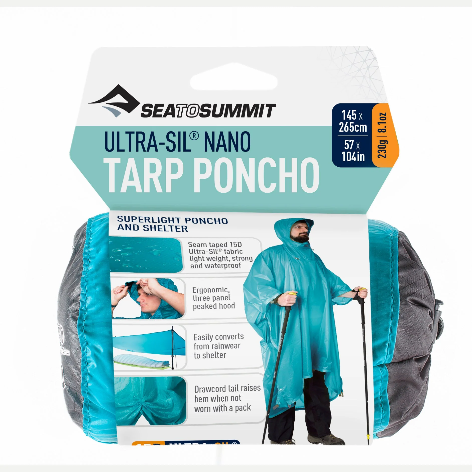 Ultra-Sil Nano Tarp Poncho (Like New) - Image 3