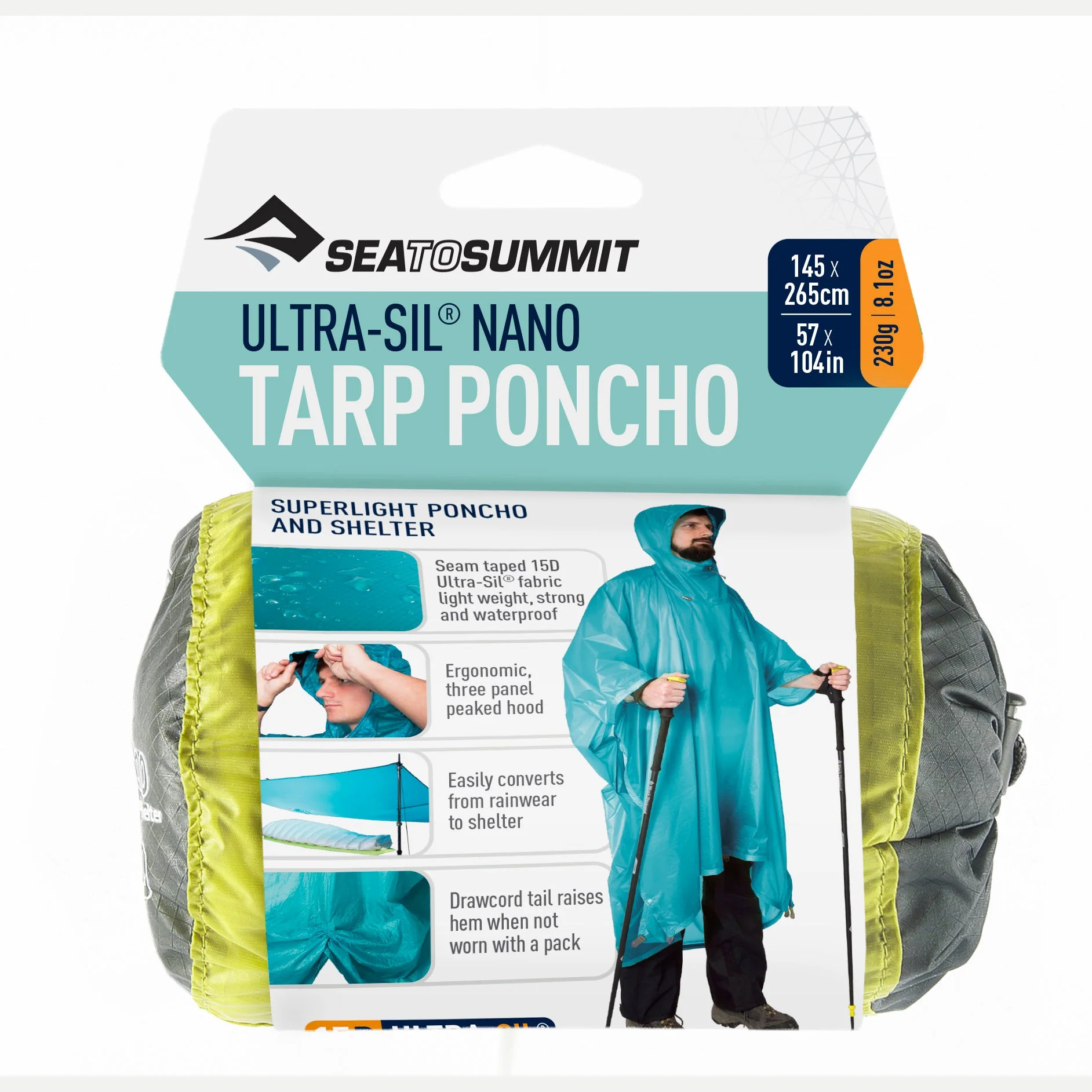 Ultra-Sil Nano Tarp Poncho (Like New) - Image 4